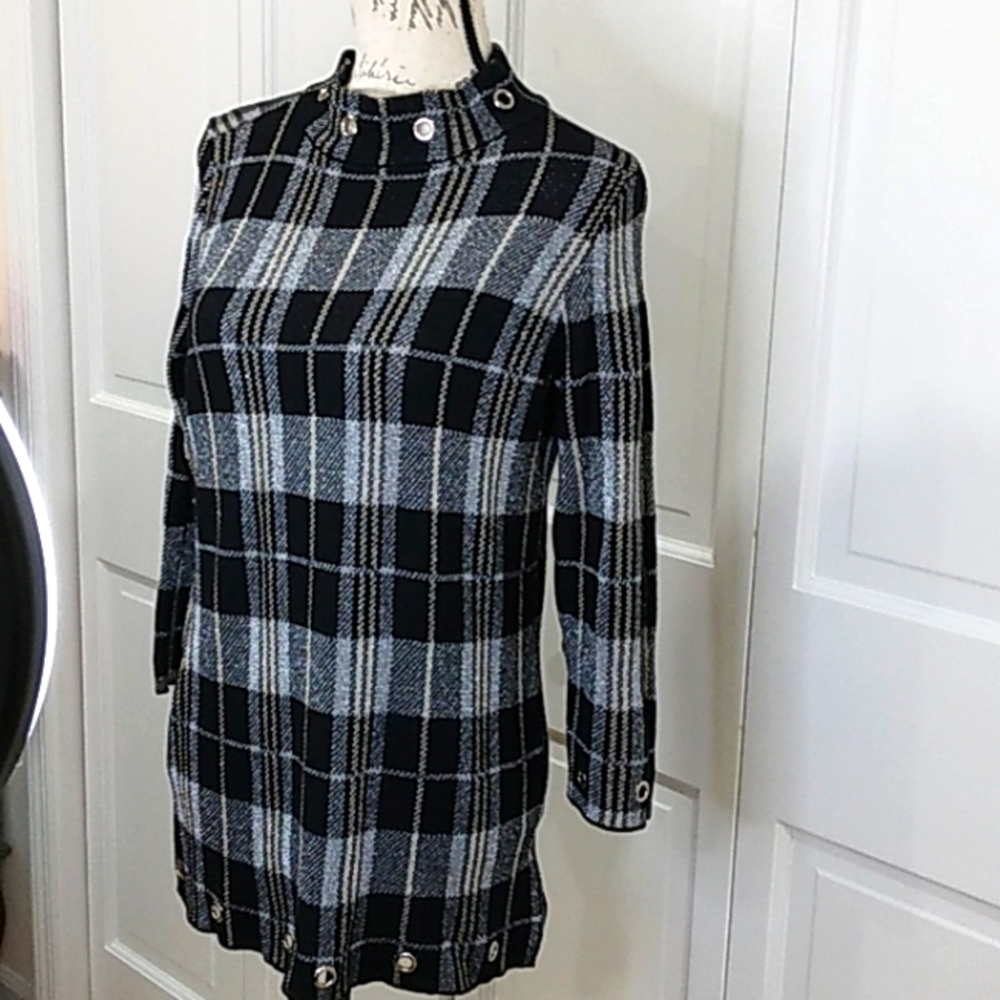 Belldini Black and silver shimmer Sweater large